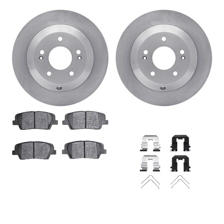 Dynamic Friction Co 6512-03399, Rotors with 5000 Advanced Brake Pads includes Hardware 6512-03399